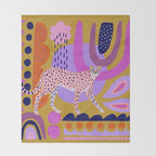 Modern Cheetah Throw Blanket Gallery Image 2