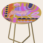 Modern Cheetah Side Table Gallery Image 2