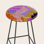 Modern Cheetah Stool Gallery Image 2