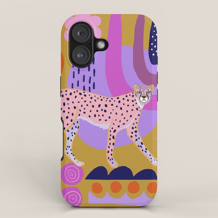 Modern Cheetah iPhone Case Gallery Image 1