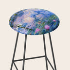 Water Lilies Monet Stool Gallery Image 2