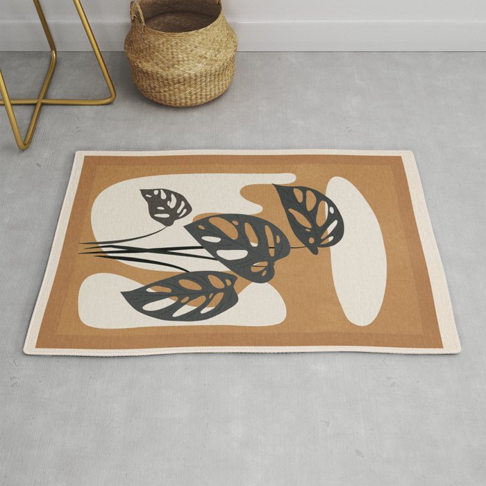 Minimalist Abstract Art Branch 6 Rug Gallery Image 1