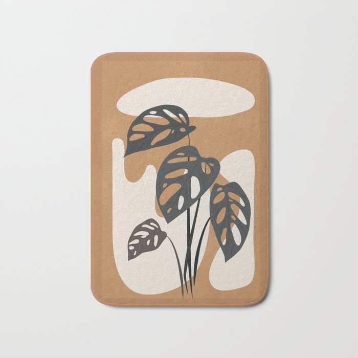 Minimalist Abstract Art Branch 6 Bath Mat Gallery Image 1