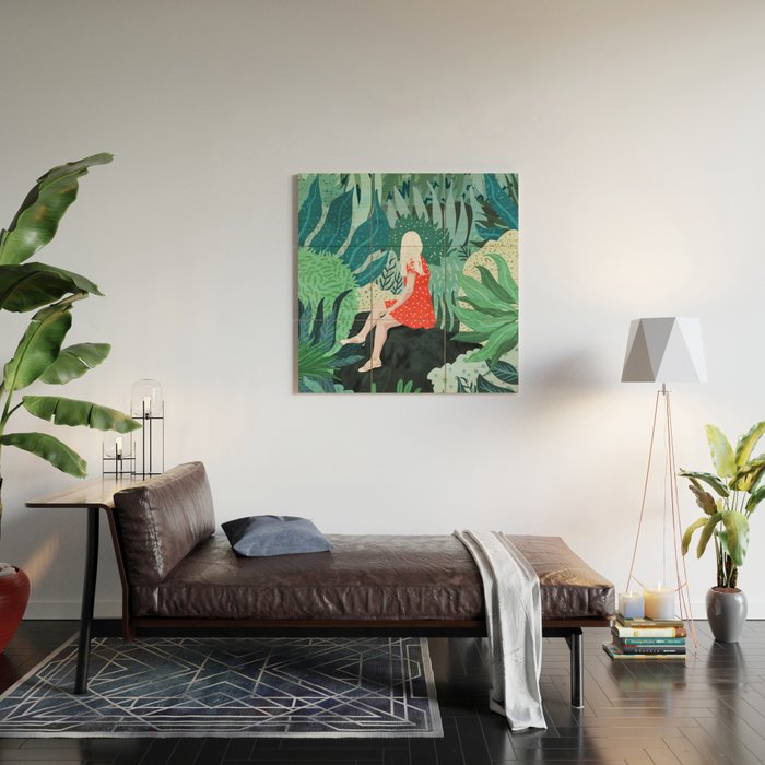 Forest Gaze Wood Wall Art Gallery Image 2