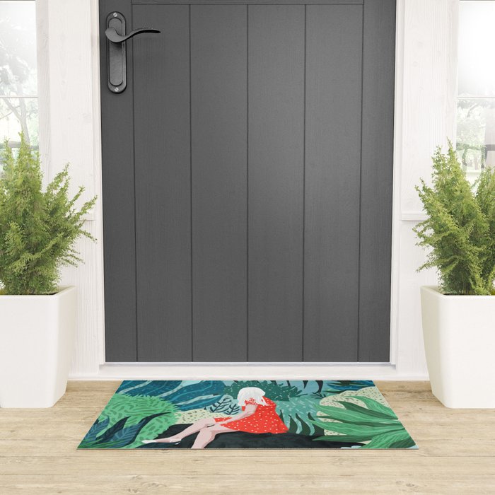 Forest Gaze Welcome Mat Gallery Image 3
