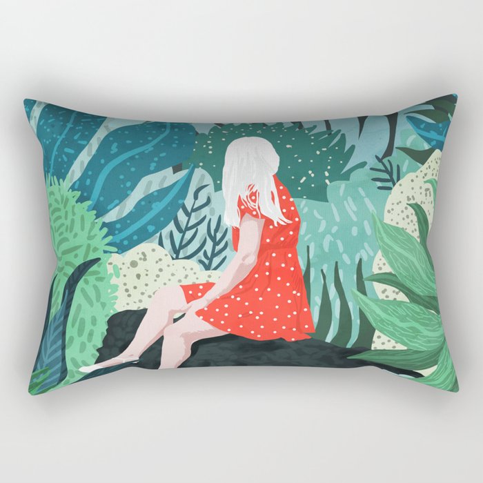 Forest Gaze Rectangular Pillow Gallery Image 1
