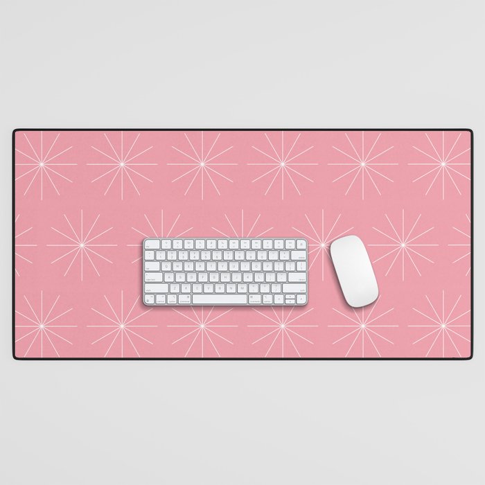 Minimalist Starburst Pattern V Desk Mat Gallery Image 1