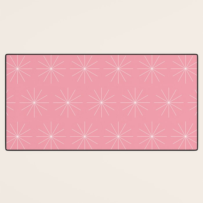 Minimalist Starburst Pattern V Desk Mat Gallery Image 3