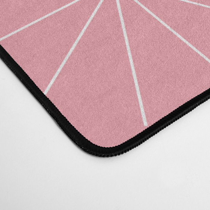 Minimalist Starburst Pattern V Desk Mat Gallery Image 4