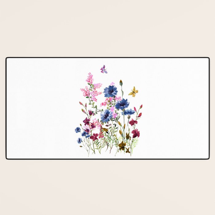 Wildflowers IV Desk Mat Gallery Image 3