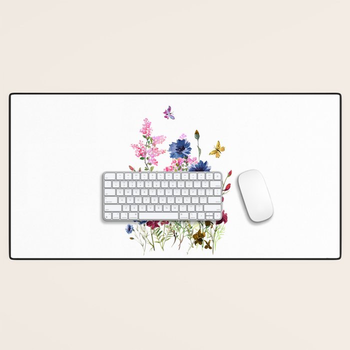 Wildflowers IV Desk Mat Gallery Image 1
