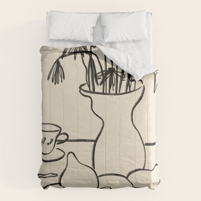 LEMONS AND FLOWERS Comforter Gallery Image 6