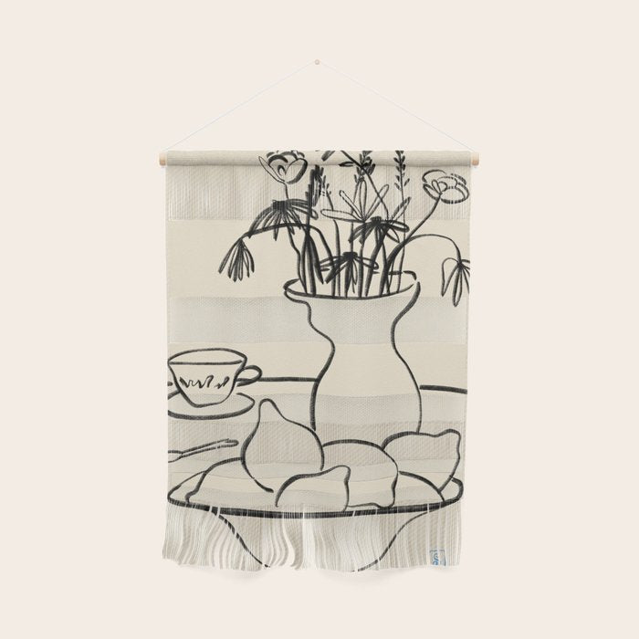 LEMONS AND FLOWERS Wall Hanging Gallery Image 1