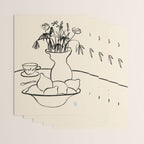 LEMONS AND FLOWERS Wrapping Paper Gallery Image 3