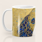 Klimt Dog with Colorful Ears Coffee Mug Gallery Image 3