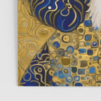 Klimt Dog with Colorful Ears Poster Gallery Image 3