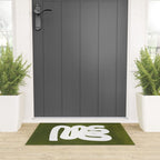 Olive Green Wiggle Run Welcome Mat Gallery Image 3