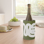 Olive Green Wiggle Run Wine Chiller Gallery Image 4