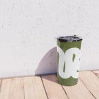 Olive Green Wiggle Run Travel Mug Gallery Image 4