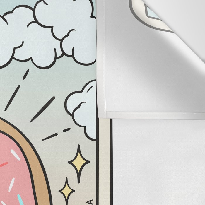 DONUT READING Wall Tapestry Gallery Image 3