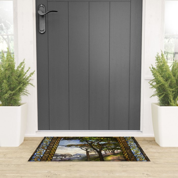 Louis Comfort Tiffany - Decorative stained glass 14. Welcome Mat Gallery Image 3