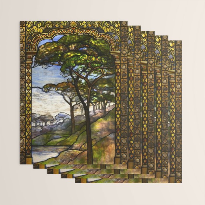 Louis Comfort Tiffany - Decorative stained glass 14. Wrapping Paper Gallery Image 3