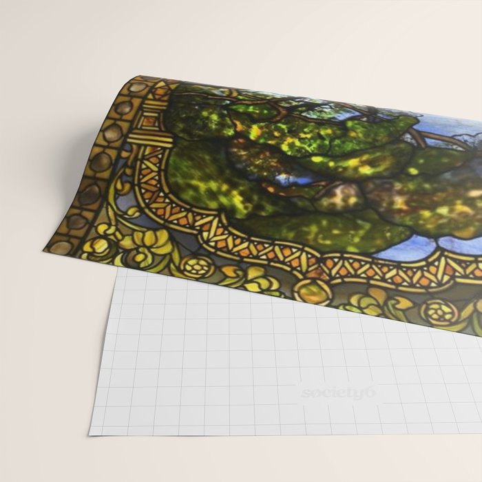 Louis Comfort Tiffany - Decorative stained glass 14. Wrapping Paper Gallery Image 2
