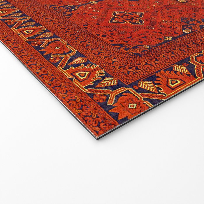 N194 - Red Berber Atlas Oriental Traditional Moroccan Style Welcome Mat Gallery Image 2