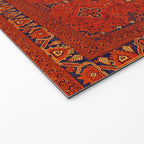 N194 - Red Berber Atlas Oriental Traditional Moroccan Style Welcome Mat Gallery Image 2