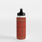 N194 - Red Berber Atlas Oriental Traditional Moroccan Style Water Bottle Gallery Image 3