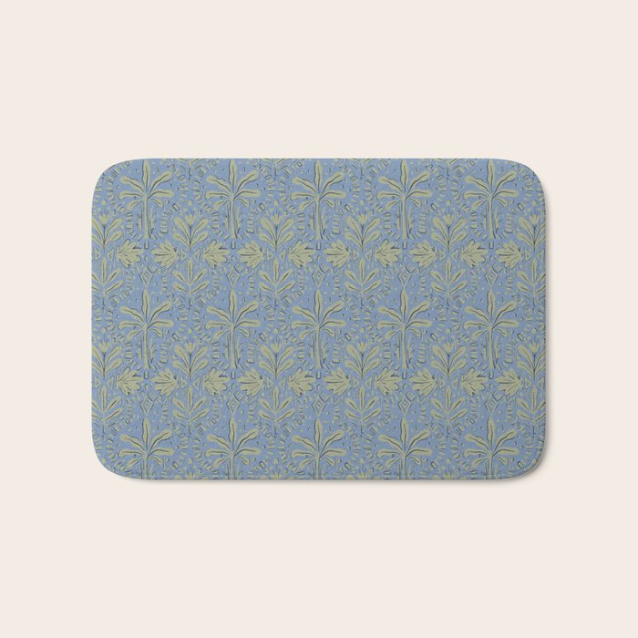 Tropical Quatrefoil  Bath Mat Gallery Image 1