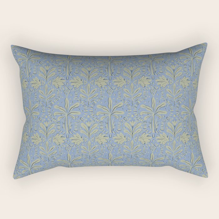 Tropical Quatrefoil  Rectangular Pillow Gallery Image 1