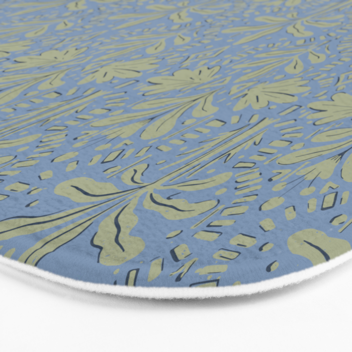 Tropical Quatrefoil  Bath Mat Gallery Image 3