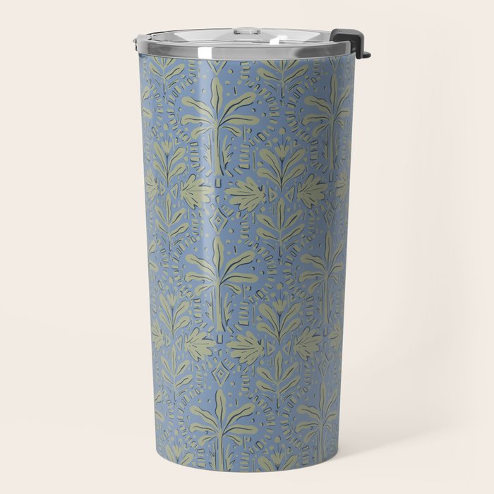 Tropical Quatrefoil  Travel Mug Gallery Image 2