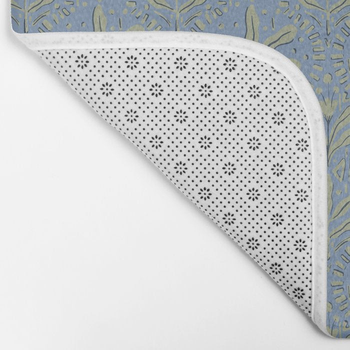 Tropical Quatrefoil  Bath Mat Gallery Image 2