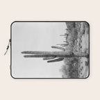 Desert Cactus BW Laptop Sleeve Gallery Image 1
