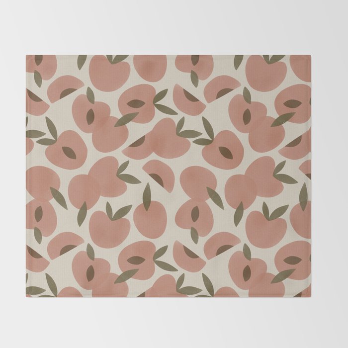 Peach Bowl Throw Blanket Gallery Image 2