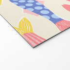 SEA LA VIE - Coastal Pun Fish Art with dots and stripes  Welcome Mat Gallery Image 2