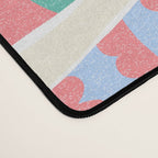 SEA LA VIE - Coastal Pun Fish Art with dots and stripes  Desk Mat Gallery Image 4