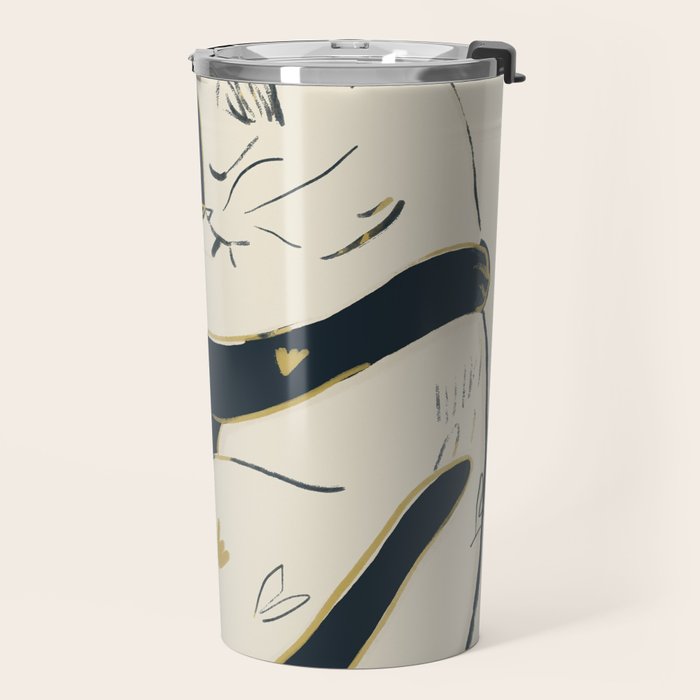 Cats In Love 3 Travel Mug Gallery Image 2