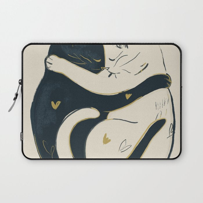 Cats In Love 3 Laptop Sleeve Gallery Image 1