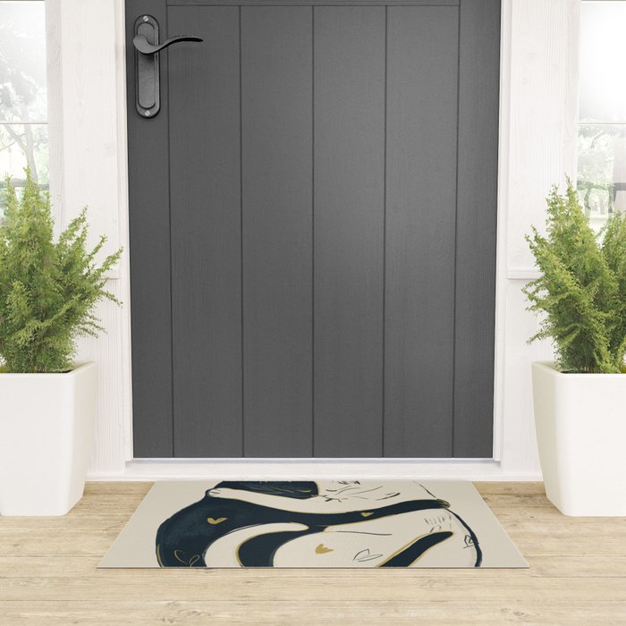 Cats In Love 3 Welcome Mat Gallery Image 3