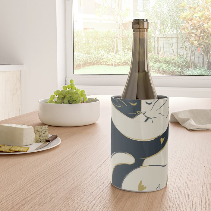 Cats In Love 3 Wine Chiller Gallery Image 4