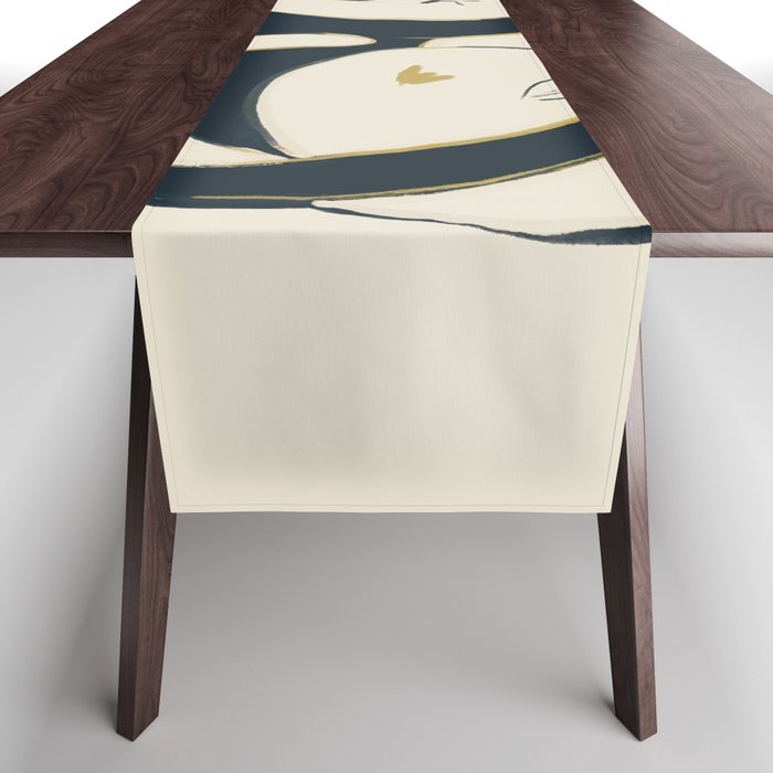 Cats In Love 3 Table Runner Gallery Image 1
