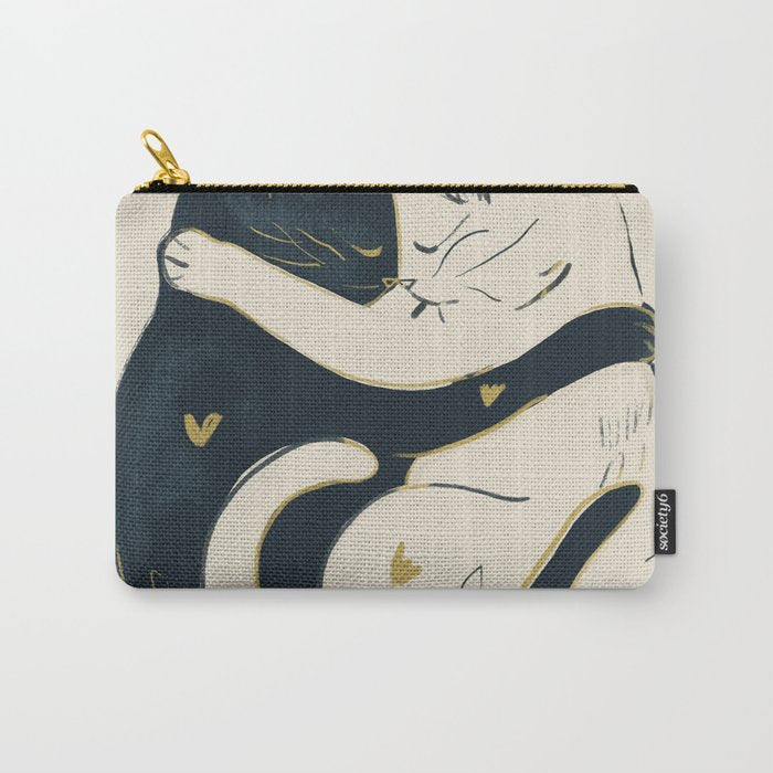 Cats In Love 3 Carry All Pouch Gallery Image 1