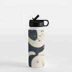 Cats In Love 3 Water Bottle Gallery Image 1