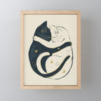 Cats In Love 3 Mini Art Print Gallery Image 1