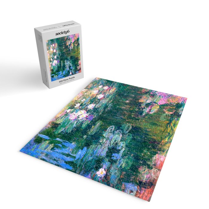 water lilies : Monet Jigsaw Puzzle Gallery Image 2