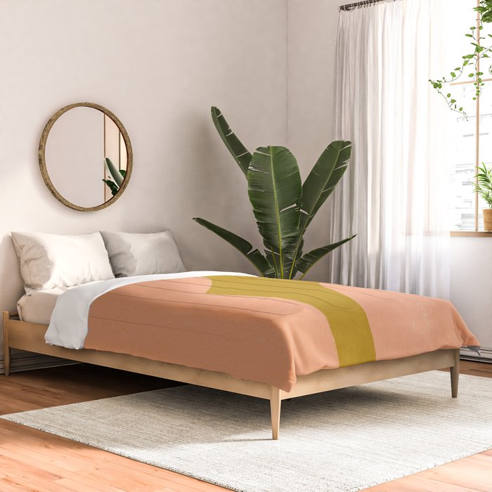 Minimal shape-colors  Comforter Gallery Image 2