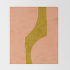 Minimal shape-colors  Throw Blanket Gallery Image 2
